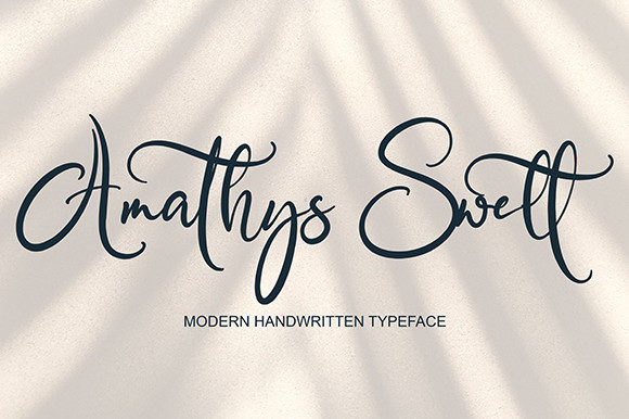 Amathys Font for Small Business Branding