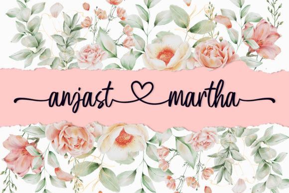 Anjast Martha 1 for Branding and Design