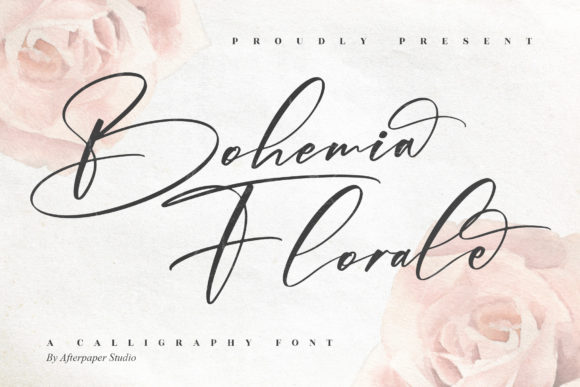 Bohemia Florale: A Script Font for Creative Branding