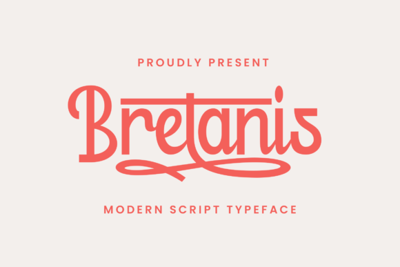 Bretanis: A Script Font for Elegant Editorial Design