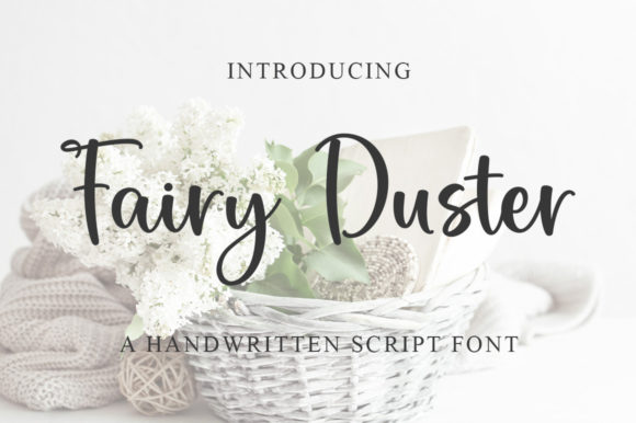 Fairy Duster Script Font for Elegant Campaign Design