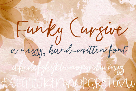 Funky Cursive: A Stylish Script Font for Digital Branding