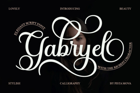Gabryel: A Delicate Script Font for Editorial Elegance