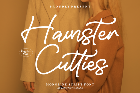 Hamster Cutties: A Script Font for Dynamic Branding and Digital Creativity