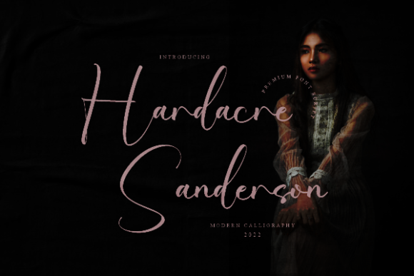 Hardacre Sanderson: A Script Font That Breathes Life into Handmade Creations