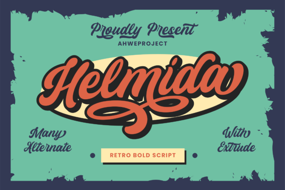 Helmida: A Script Font That Breathes Life into Handmade Creations