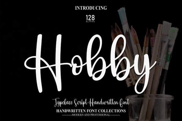 Hobby: A Delicate Script Font for Editorial Elegance