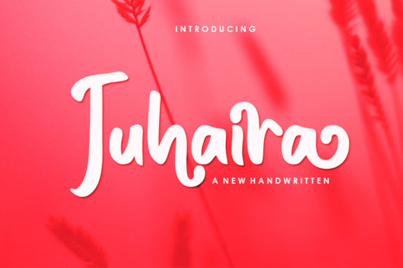 Juhaira: A Paint Brushed Handwritten Font for Campaign Magic