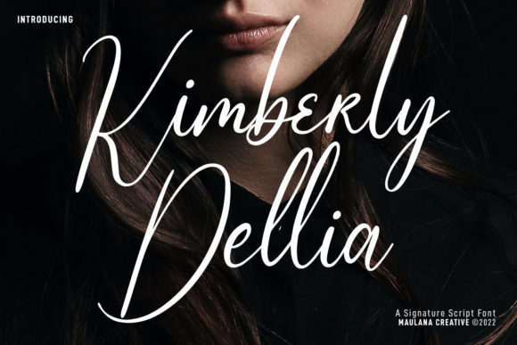 Kimberly Dellia: A Script Font That Elevates Your Brand