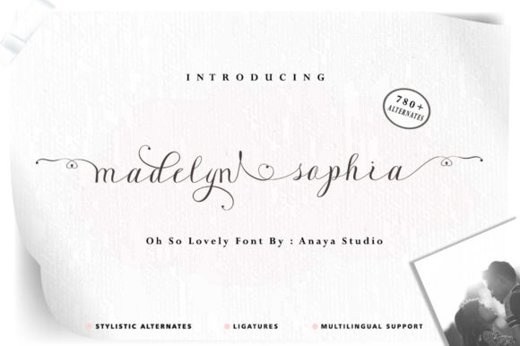 Madelyn Sophia: The Perfect Script Font for Small Business Branding