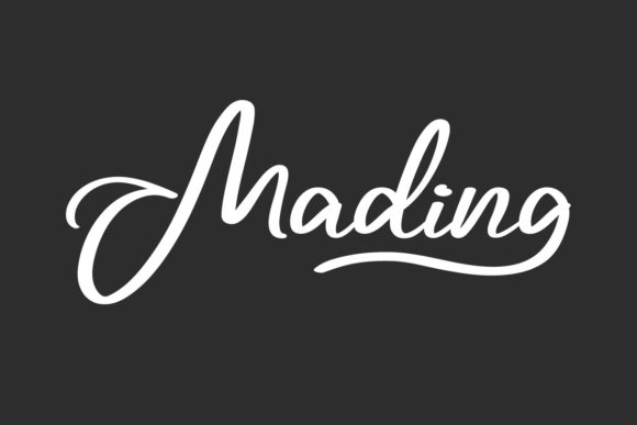 Mading Font for Polished Brand Visuals