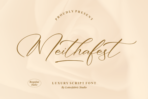 Meithafest: A Script Font That Elevates Digital Branding