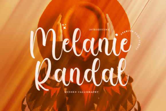 Melanie Randal: A Script Font for Digital Branding and Web Design