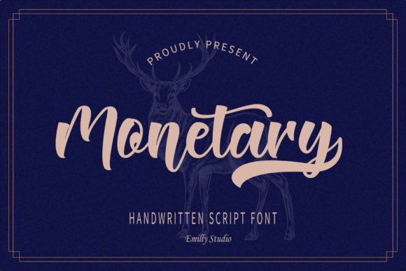 Monetary Script Font for Professional Branding