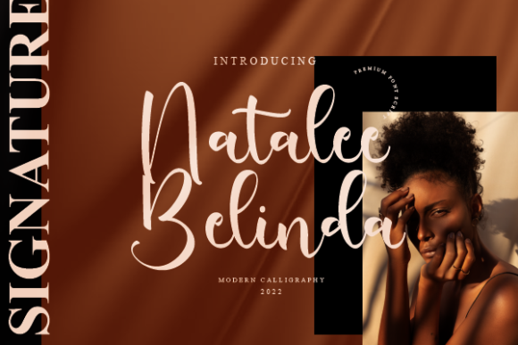 Natalee Belinda: The Script Font That Elevates Your Digital Brand