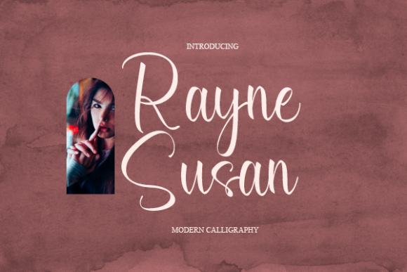 Rayne Susan Script Font for Elegant Branding