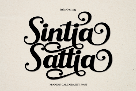 Sintia Sattia: A Handmade Script Font for Scroll-Stopping Brand Content