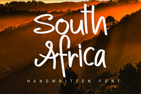 South Africa: A Refined Script Handwritten Font for Elegant Design