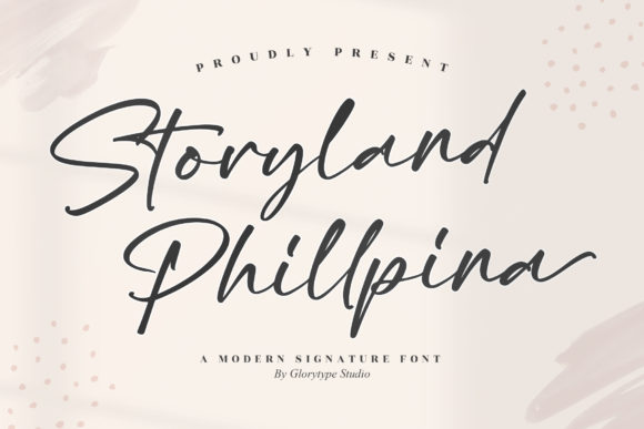 Storyland Phillpina: A Dainty Script Font for Real Small Business Branding