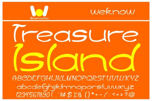 Treasure Island: A Script Font for Creative Campaigns