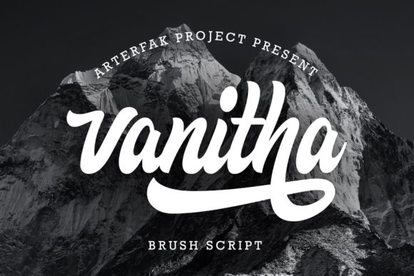 Vanitha Script Font for Elegant Brand Identity